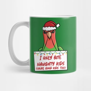 Only Bite Naughty Kids Peach Faced Lovebird Mug